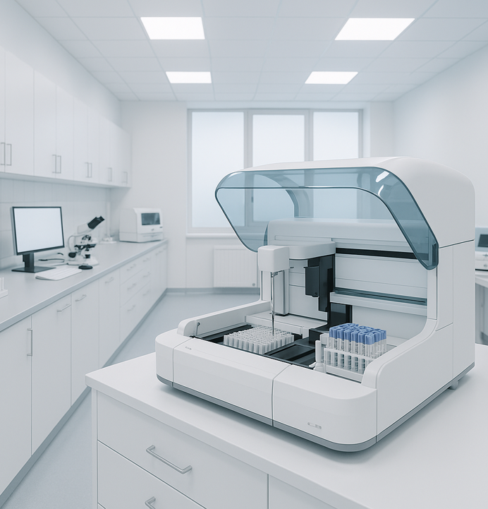 High-complexity laboratory automation system for molecular diagnostics